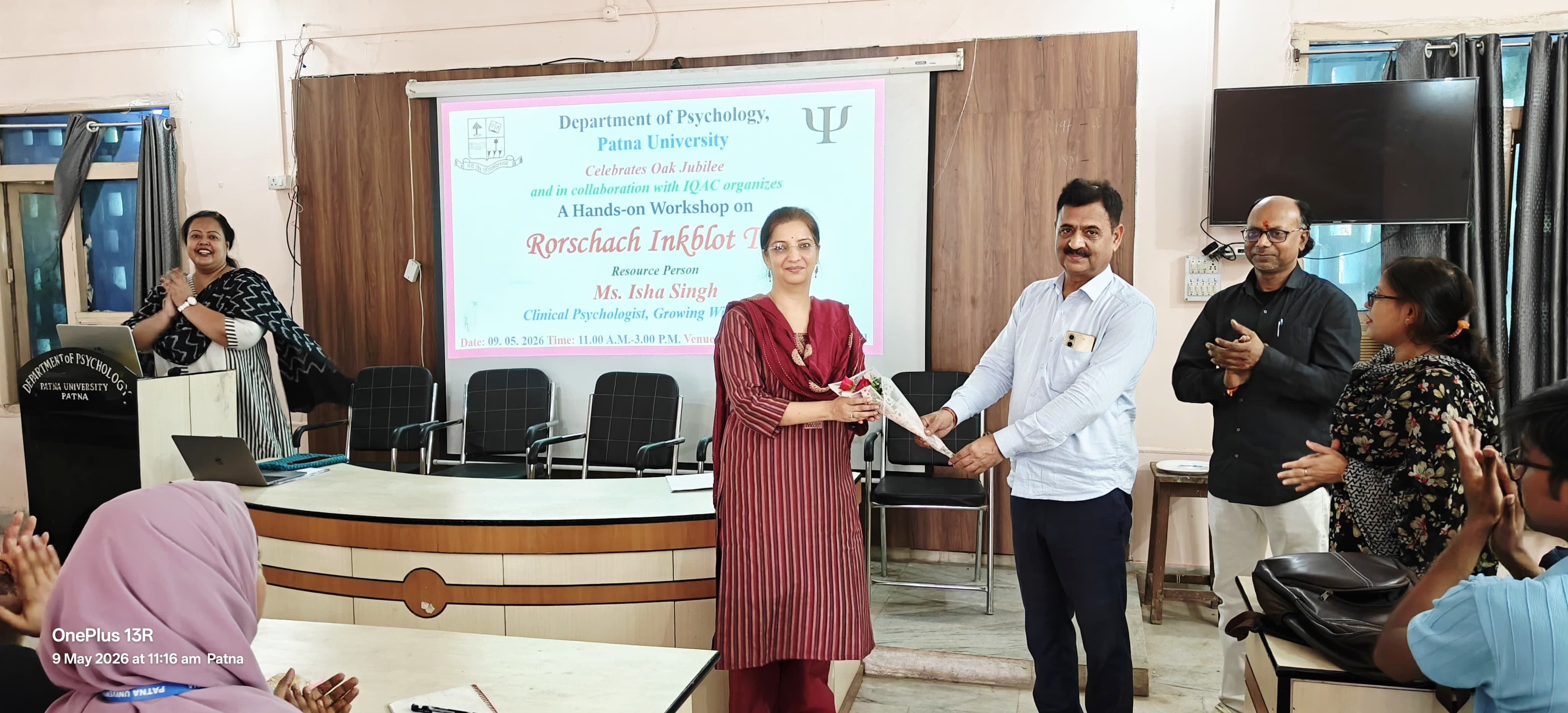 Rorschach Workshop – Patna University