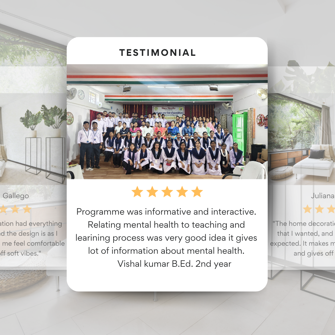 Testimonial – World Mental Health Day 2025